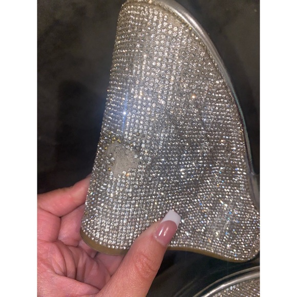 Women’s Rhinestone Wedges - Picture 3 of 5